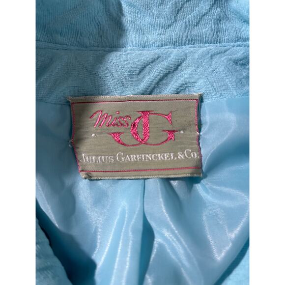 Julius Garfinckel & Co. Trench Coat Women Size XS  Geometric Double Breasted - Picture 3 of 12